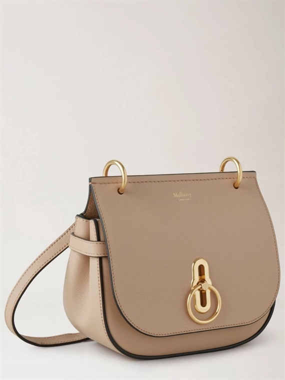 Mulberry Small Amberley Satchel Maple Small Classic Grain